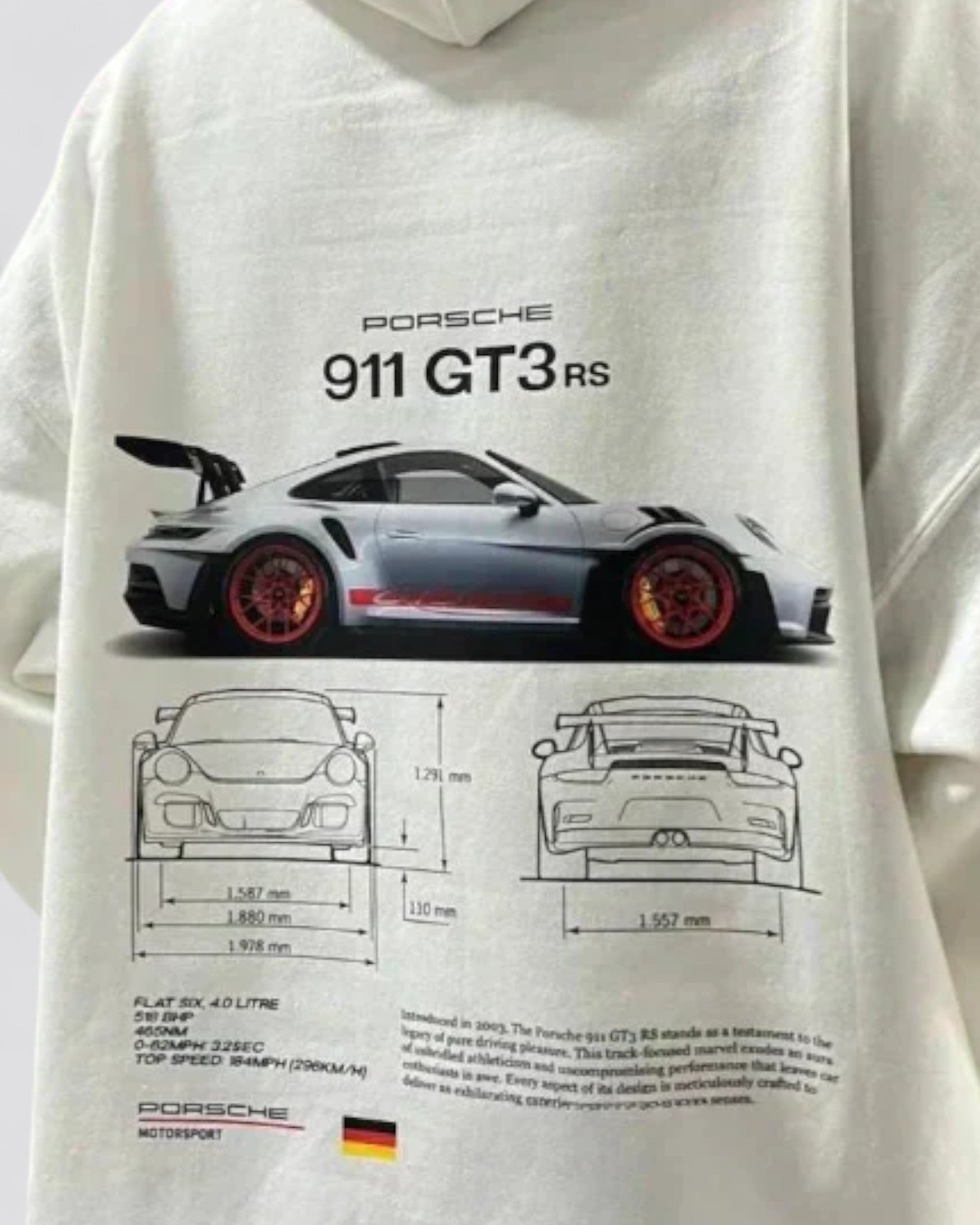 JESPER ™ | PORSCHE GRAFISK HÆTTTRØJE