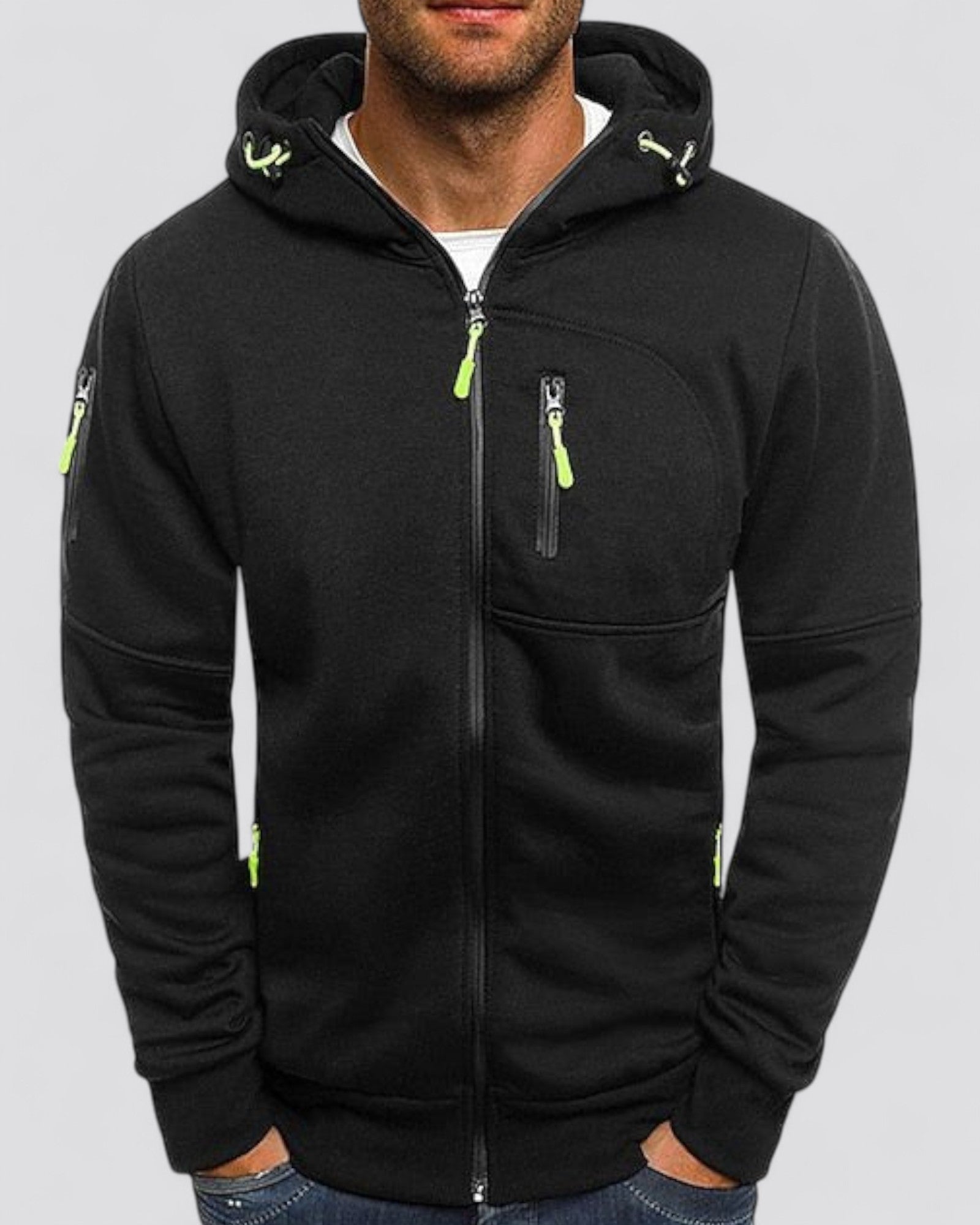 RUBY ™ | AKTIV ZIP-UP HÆTTETRØJE MED PRAKTISKE LOMMER